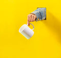 Mug personnalisé blanc en céramique